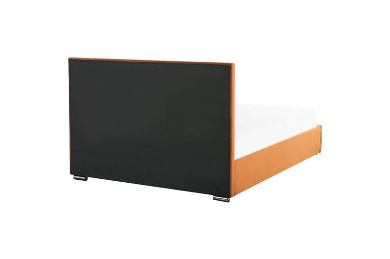 Säng med förvaring Rouen - Orange, 180x200 cm - Möbler - Säng - Sängram & sängstomme