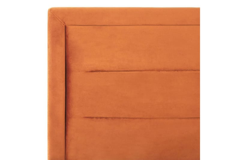 Säng med förvaring Rouen - Orange, 180x200 cm - Möbler - Säng - Sängram & sängstomme
