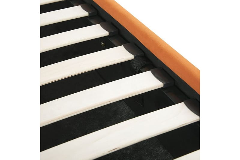 Säng med förvaring Rouen - Orange, 180x200 cm - Möbler - Säng - Sängram & sängstomme