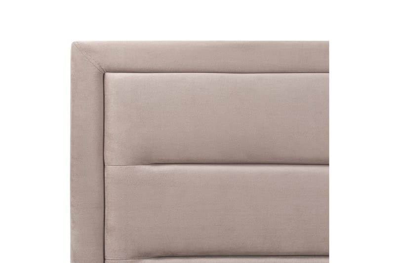 Säng med förvaring Rouen - Taupe, 140x200 cm - Möbler - Säng - Sängram & sängstomme