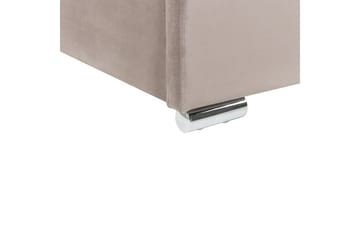 Säng med förvaring Rouen - Taupe, 180x200 cm - Möbler - Säng - Sängram & sängstomme