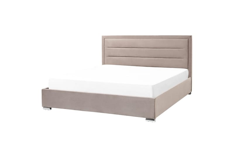 Säng med förvaring Rouen - Taupe, 180x200 cm - Möbler - Säng - Sängram & sängstomme