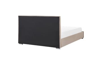 Säng med förvaring Rouen - Taupe, 180x200 cm - Möbler - Säng - Sängram & sängstomme