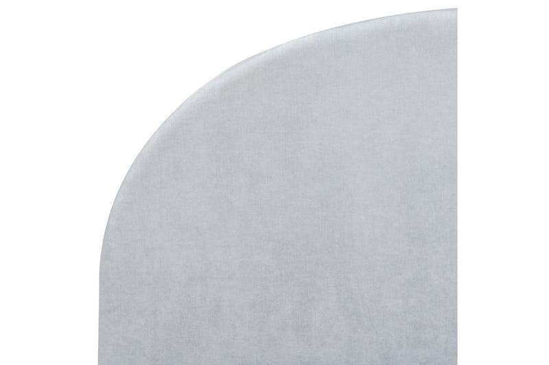 Säng med förvaring Vaucluse - Ljusblå/Polyester, 160x200 cm - Möbler - Säng - Sängram & sängstomme
