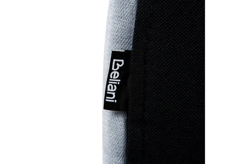 Säng med förvaring Vaucluse - Ljusblå/Polyester, 180x200 cm - Möbler - Säng - Sängram & sängstomme