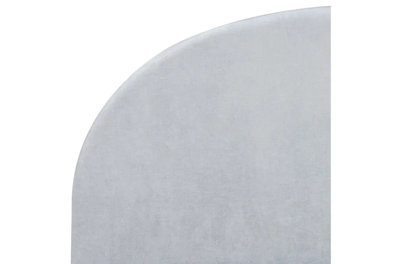 Säng med förvaring Vaucluse - Ljusblå/Polyester, 180x200 cm - Möbler - Säng - Sängram & sängstomme