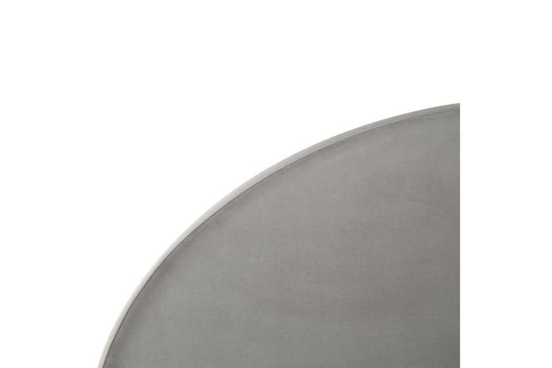 Säng med förvaring Vaucluse - Ljusgrå/Sammet, 180x200 cm - Möbler - Säng - Sängram & sängstomme