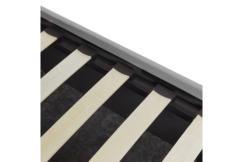 Säng med förvaring Vaucluse - Ljusgrå/Sammet, 180x200 cm - Möbler - Säng - Sängram & sängstomme