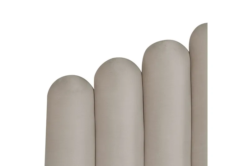 Säng med förvaring Vincennes - Taupe, svart, 160x200 cm - Möbler - Säng - Sängram & sängstomme