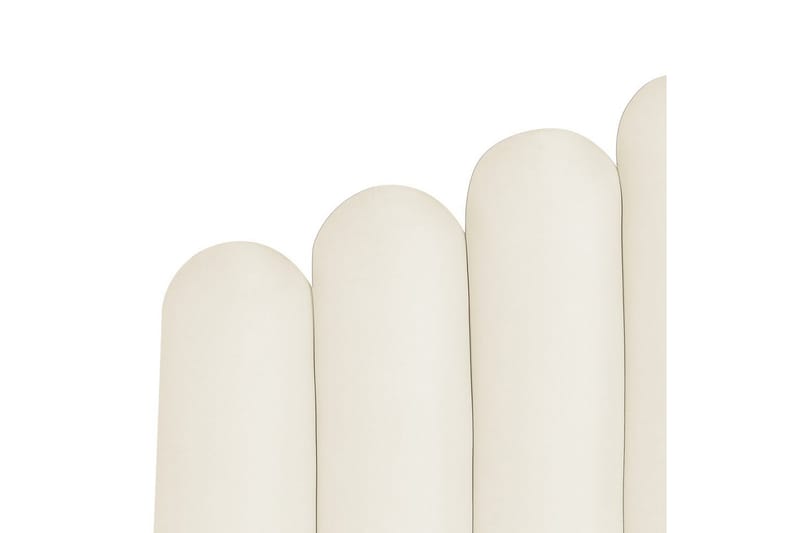 Säng med förvaring Vincennes - Vit, Svart, 180x200 cm - Möbler - Säng - Sängram & sängstomme