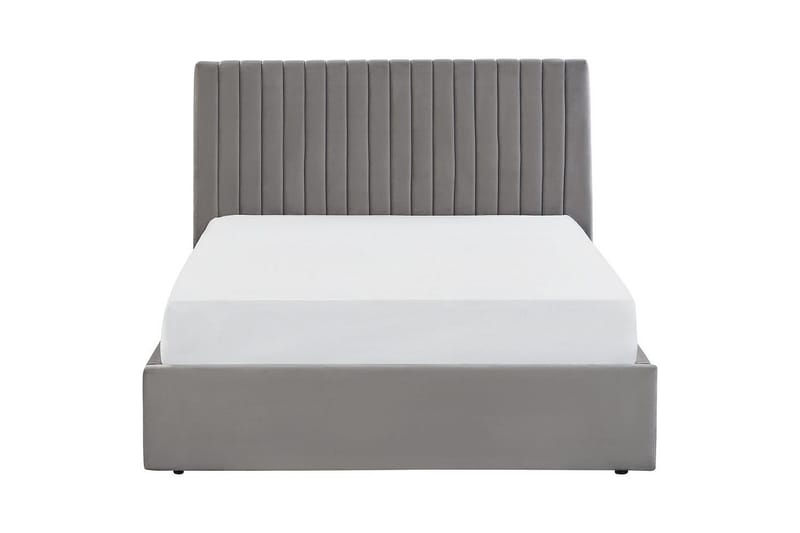Säng med förvaring Vion - Grå, 140x200 cm - Möbler - Säng - Sängram & sängstomme