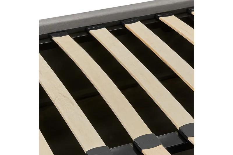 Säng med förvaring Vion - Grå, 140x200 cm - Möbler - Säng - Sängram & sängstomme