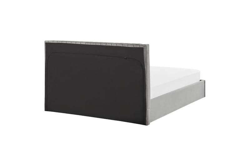 Säng med förvaring Vion - Grå, 160x200 cm - Möbler - Säng - Sängram & sängstomme