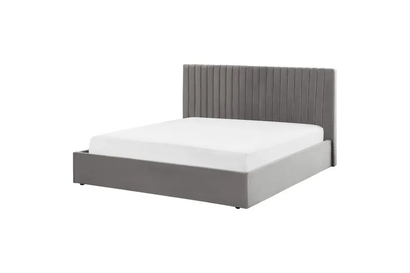 Säng med förvaring Vion - Grå, 180x200 cm - Möbler - Säng - Sängram & sängstomme