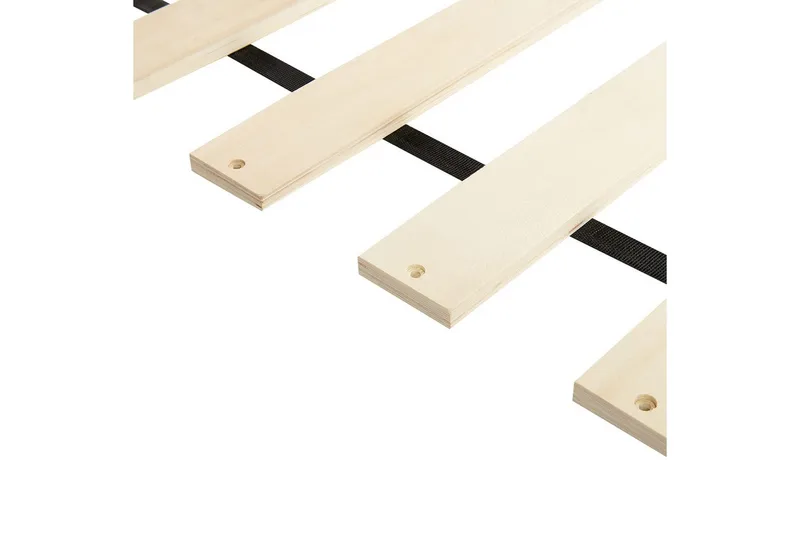 Säng med förvaringsbänk Noyers - Beige, 160x200 cm - Möbler - Säng - Sängram & sängstomme