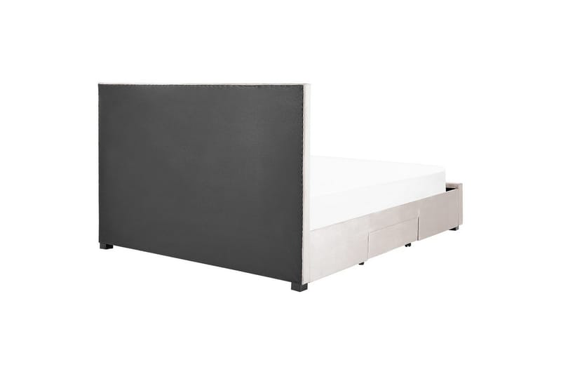 Säng med förvaringslådor Lievin - Beige, 180x200 cm - Möbler - Säng - Sängram & sängstomme