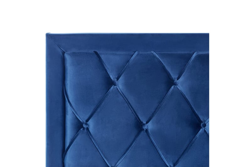 Säng med förvaringslådor Lievin - Blå, 140x200 cm - Möbler - Säng - Sängram & sängstomme