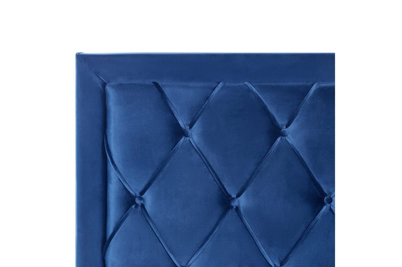 Säng med förvaringslådor Lievin - Blå, 160x200 cm - Möbler - Säng - Sängram & sängstomme