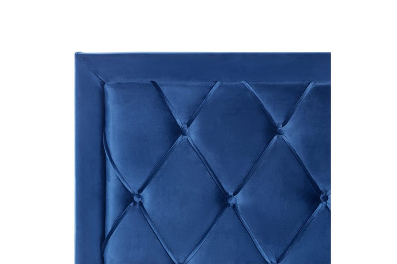 Säng med förvaringslådor Lievin - Blå, 160x200 cm - Möbler - Säng - Sängram & sängstomme