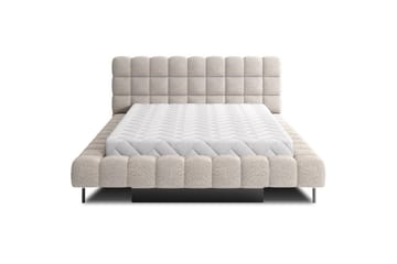 Säng med klädsel Eltap Magentta - 180x200 cm, Royal 18, Beige - Möbler - Säng - Sängar med förvaring