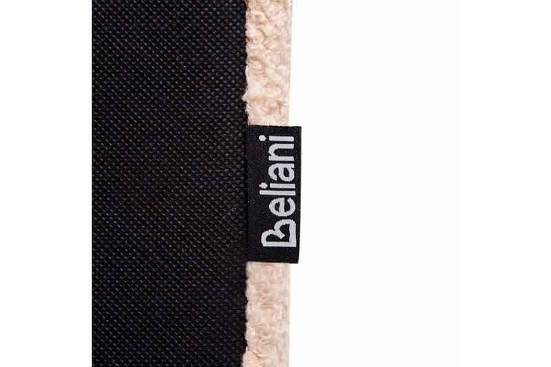 Säng med lamellram Albi - Beige, svart/Bouclé, 140x200 cm - Möbler - Säng - Sängram & sängstomme