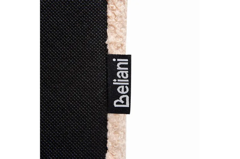 Säng med lamellram Albi - Beige, svart/Bouclé, 180x200 cm - Möbler - Säng - Sängram & sängstomme