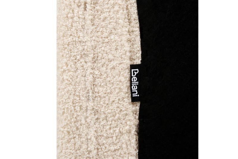 Säng med lamellram Ambillou - Beige, svart, 140x200 cm - Möbler - Säng - Sängram & sängstomme