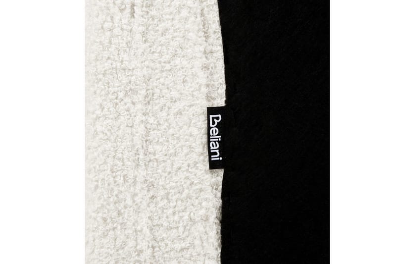 Säng med lamellram Ambillou - Vit, Svart, 160x200 cm - Möbler - Säng - Sängram & sängstomme