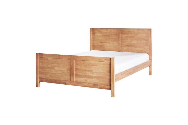 Säng med lamellram Champagnat - Ljus trä, 140x200 cm - Möbler - Säng - Sängram & sängstomme