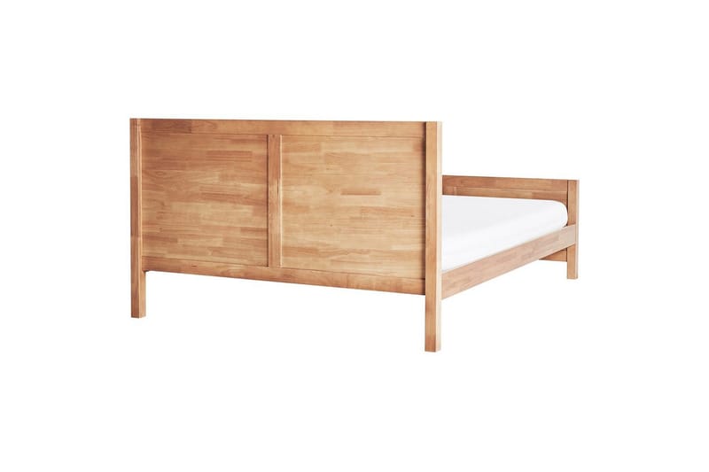 Säng med lamellram Champagnat - Ljus trä, 160x200 cm - Möbler - Säng - Sängram & sängstomme