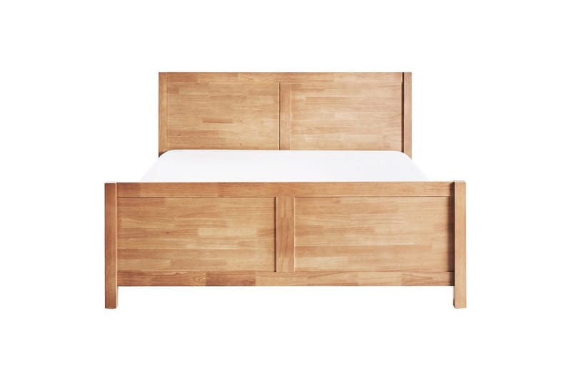Säng med lamellram Champagnat - Ljus trä, 160x200 cm - Möbler - Säng - Sängram & sängstomme