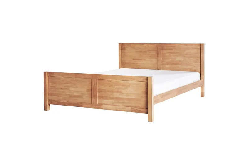 Säng med lamellram Champagnat - Ljus trä, 180x200 cm - Möbler - Säng - Sängram & sängstomme