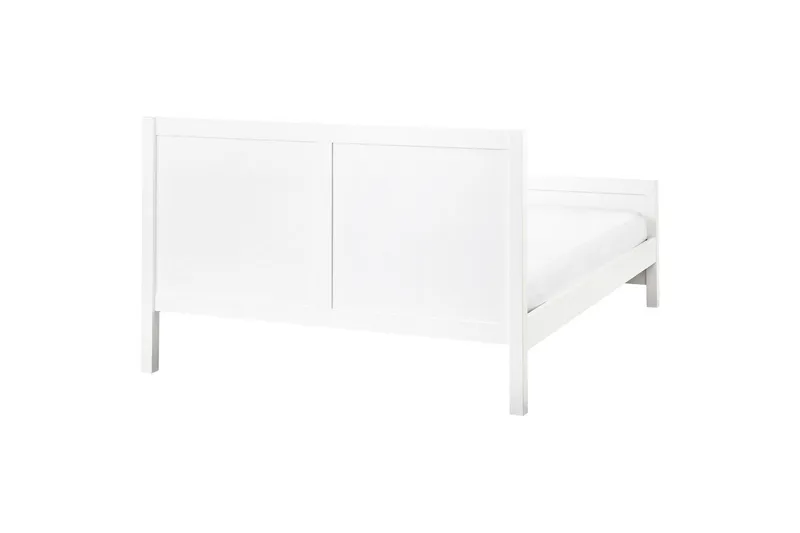 Säng med lamellram Champagnat - Vit, 140x200 cm - Möbler - Säng - Sängram & sängstomme