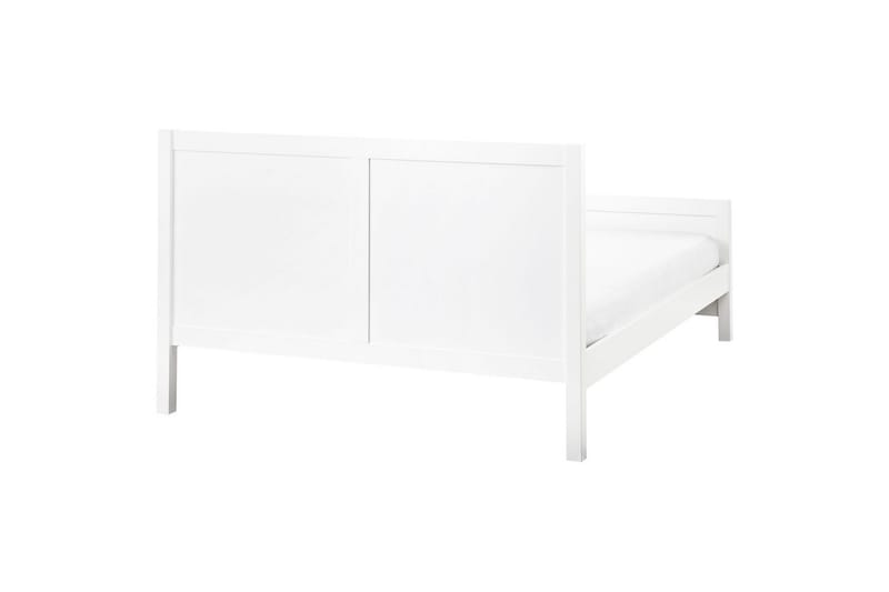 Säng med lamellram Champagnat - Vit, 140x200 cm - Möbler - Säng - Sängram & sängstomme