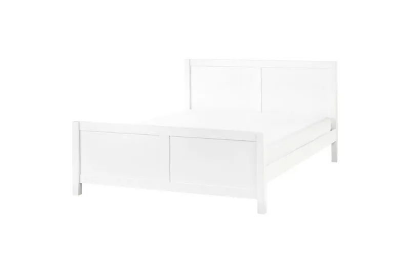 Säng med lamellram Champagnat - Vit, 160x200 cm - Möbler - Säng - Sängram & sängstomme