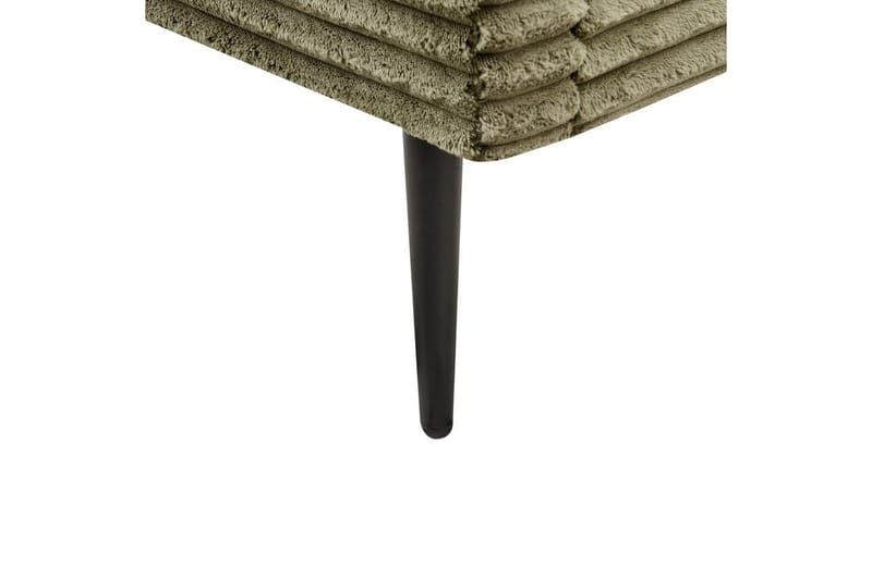 Säng med lamellram Flayat - Grön, Svart, 140x200 cm - Möbler - Säng - Sängram & sängstomme