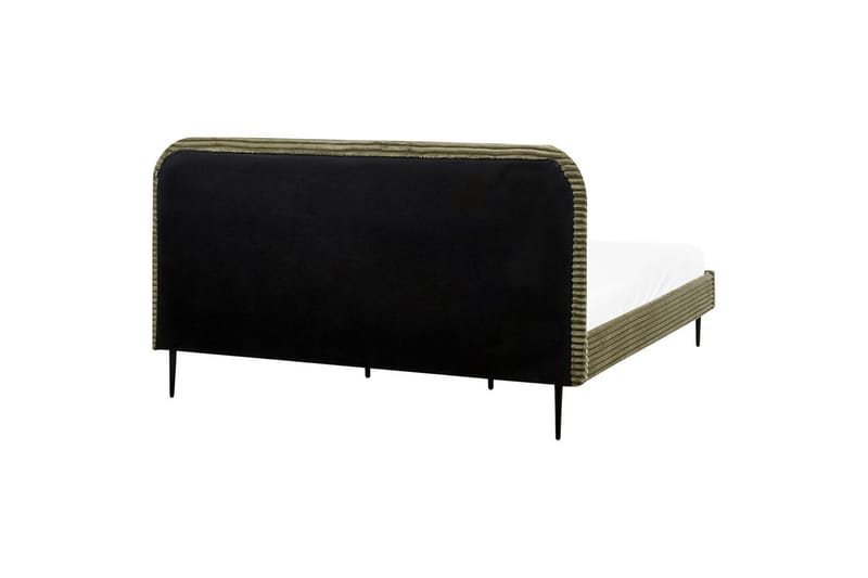 Säng med lamellram Flayat - Grön, Svart, 180x200 cm - Möbler - Säng - Sängram & sängstomme