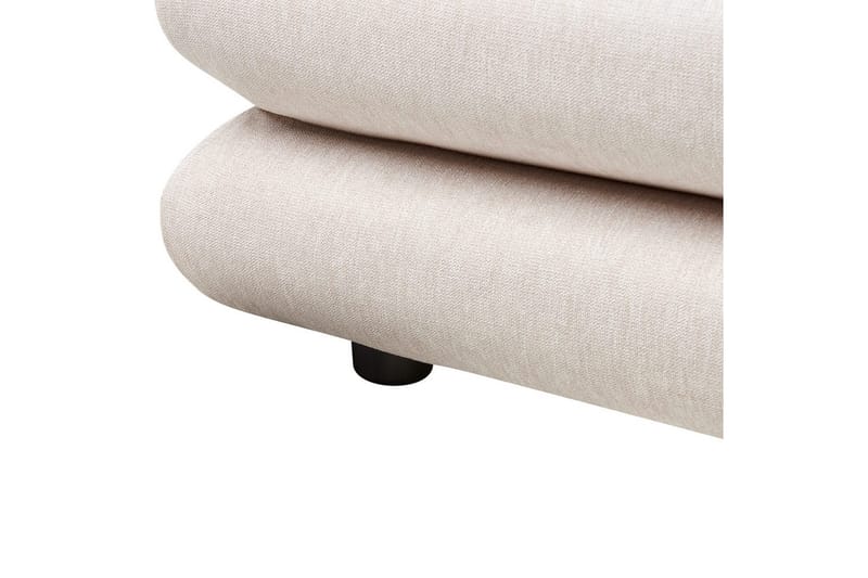 Säng med lamellram Lavardens - Ljusbeige, svart, 160x200 cm - Möbler - Säng - Sängram & sängstomme