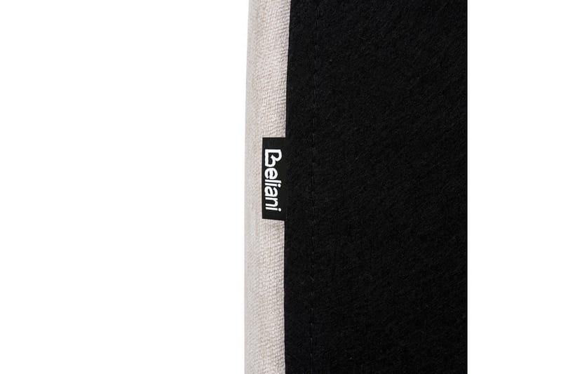 Säng med lamellram Lavardens - Ljusbeige, svart, 180x200 cm - Möbler - Säng - Sängram & sängstomme