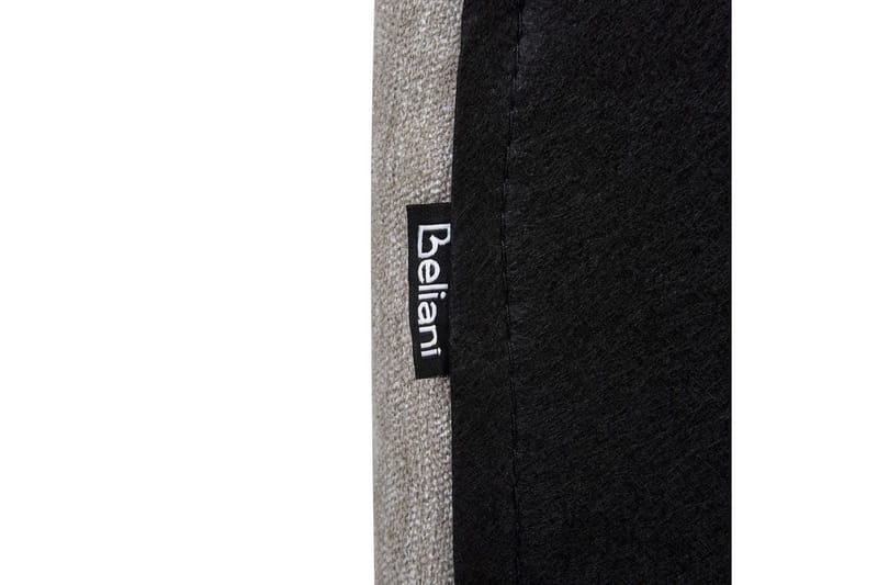 Säng med lamellram Lavardens - Taupe, svart, 180x200 cm - Möbler - Säng - Sängram & sängstomme