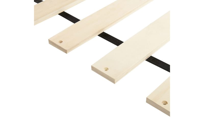 Säng med lamellram Lestre - Vit, Svart, 160x200 cm - Möbler - Säng - Sängram & sängstomme