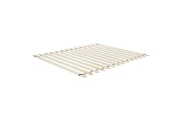 Säng med lamellram Lestre - Vit, Svart, 160x200 cm - Möbler - Säng - Sängram & sängstomme