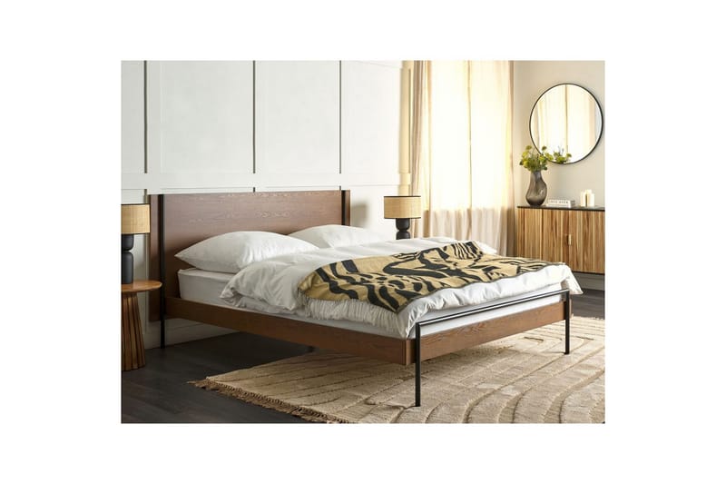 Säng med lamellram Libermont - 160x200 cm - Möbler - Säng - Sängram & sängstomme