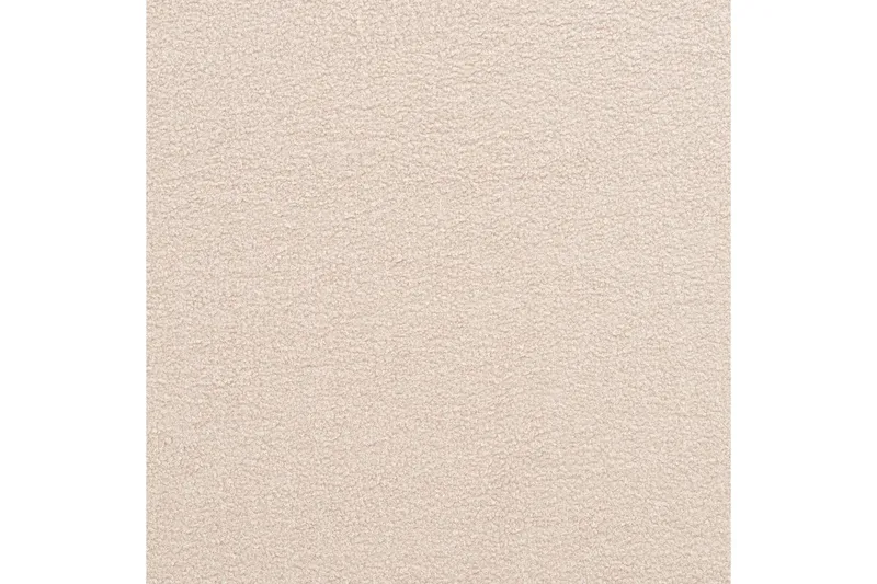 Säng med lamellram Limanton - Beige, ljust trä, svart/Bouclé, 180x200 cm - Möbler - Säng - Sängram & sängstomme