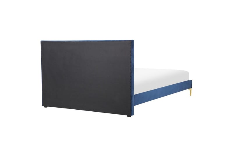 Säng med lamellram Limoux - Blå, 140x200 cm - Möbler - Säng - Sängram & sängstomme