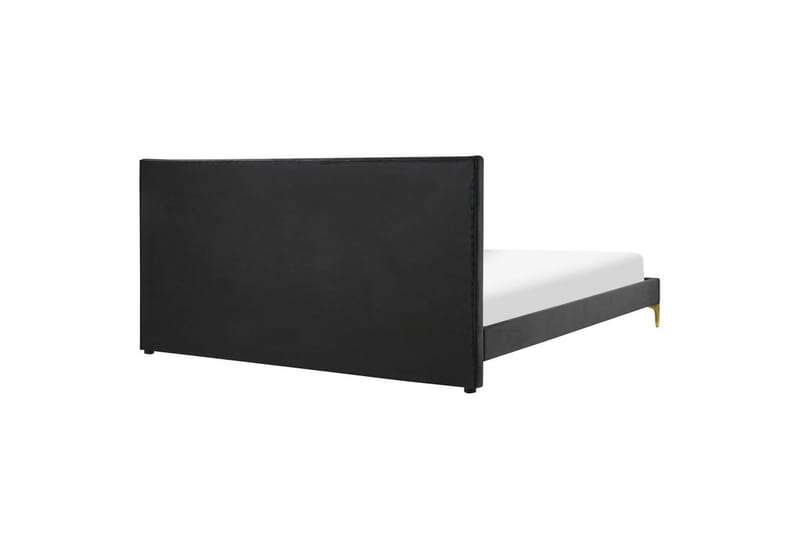 Säng med lamellram Limoux - Svart, 180x200 cm - Möbler - Säng - Sängram & sängstomme