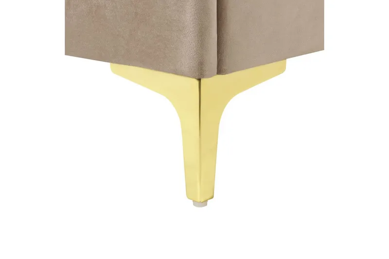 Säng med lamellram Limoux - Taupe, 160x200 cm - Möbler - Säng - Sängram & sängstomme