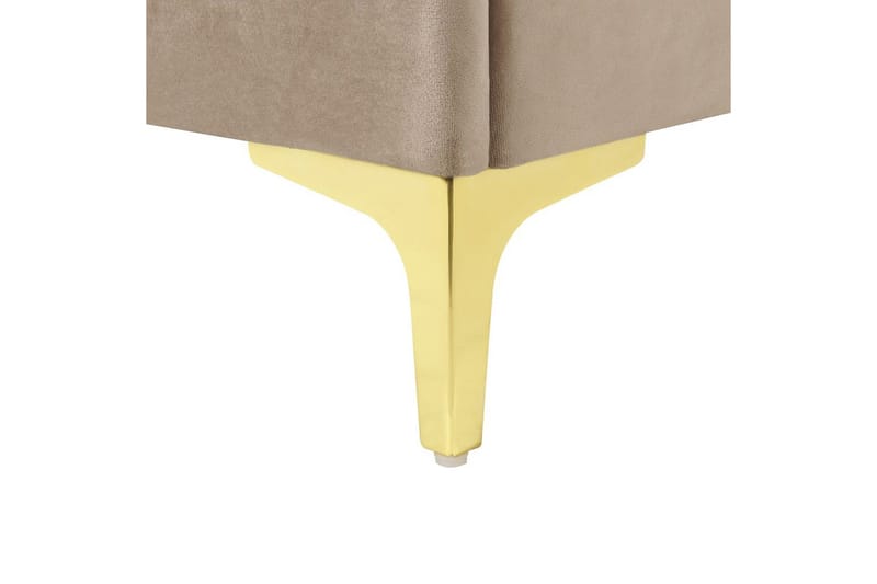 Säng med lamellram Limoux - Taupe, 160x200 cm - Möbler - Säng - Sängram & sängstomme