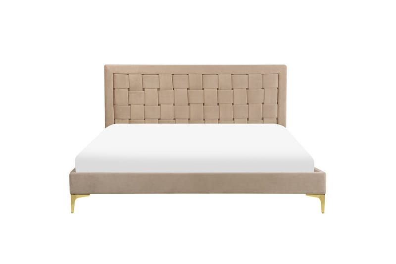 Säng med lamellram Limoux - Taupe, 160x200 cm - Möbler - Säng - Sängram & sängstomme