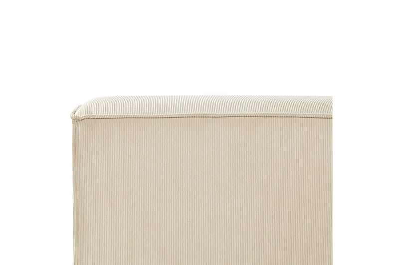 Säng med lamellram Linards - Beige/Manchestertyg, 160x200 cm - Möbler - Säng - Sängram & sängstomme